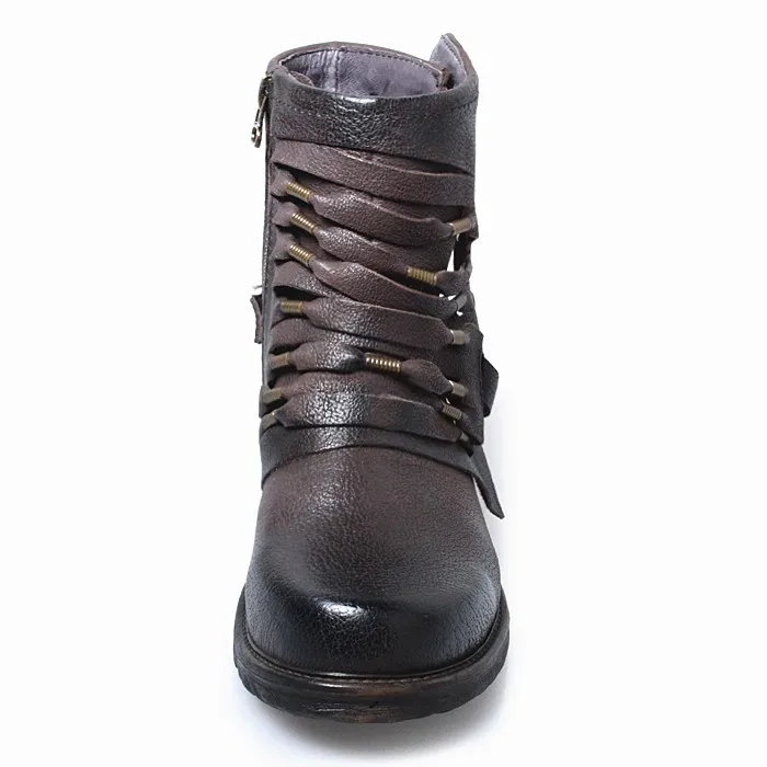 Zobairou/Лидер продаж; chaussure femme; женские резиновые сапоги в байкерском стиле; ботильоны в стиле панк; женские байкерские кожаные ковбойские сапоги; чулки