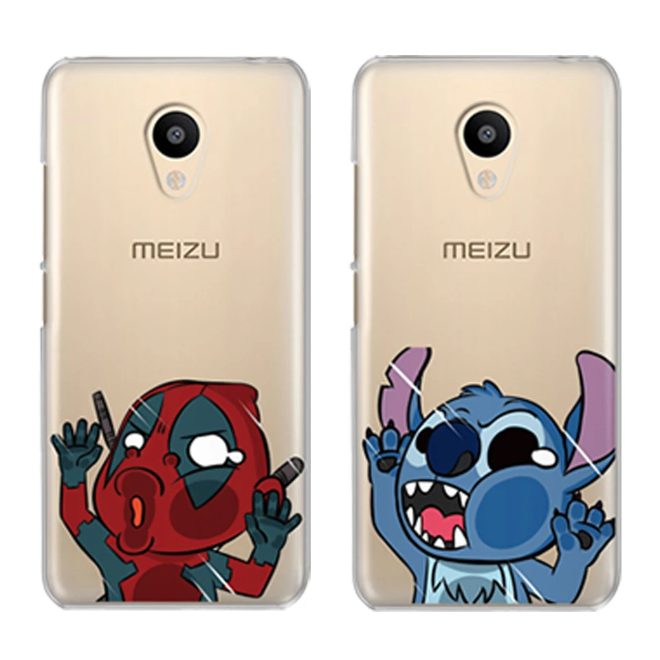 Fashion Phone Case For Meizu U20 10 M6 5 Note M5S 5C M3 3s Pro6 Q Version Doll Cartoon Coque Cover Shell |
