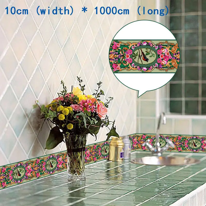 Наклейки на талию ПВХ обои рулон объемных обоев настенные водонепроницаемые