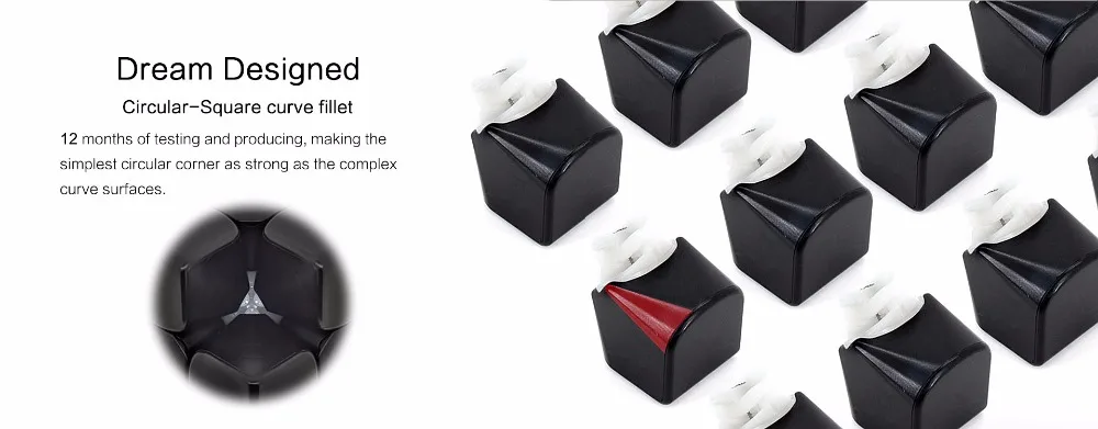 Gan356 Air 5,6 см 3x3x3 Speedcube GAN AIR Master Edition волшебный куб Gans Головоломка Черный Cubo Magico для WCA игрушки для детей