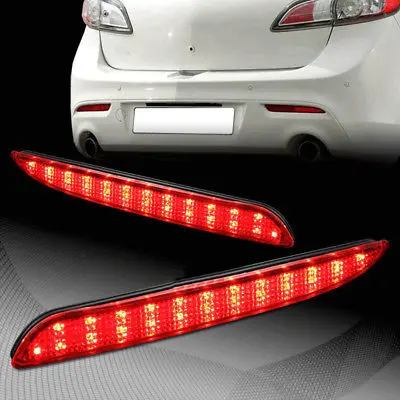 Задние противотуманные фары в сборе для MAZDA 3 2010 2011 2012 2013 2 шт. задние бамперные