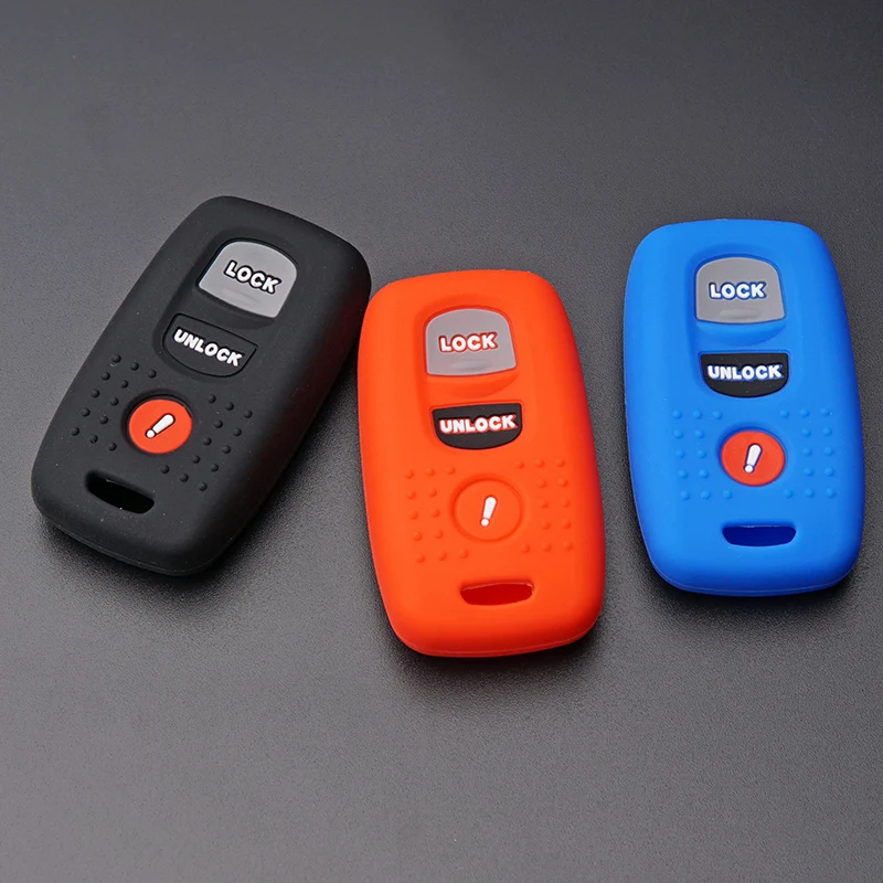 Силиконовый резиновый автомобильный чехол для брелка с ключом MAZDA 2 3 6 323 626 |