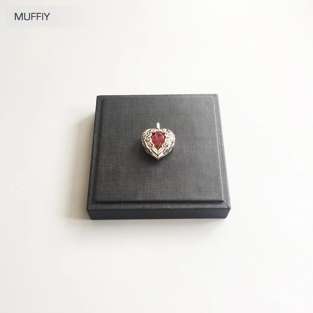 Романтическая подвеска в виде красного сердца ювелирные изделия европейском