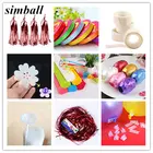 Латексные шары аксессуары шарик из фольги в форме клейлентаРулоне Печатькисточкидержатель палочек белая чашка с ко дню рождения, вечерние Свадебный декор