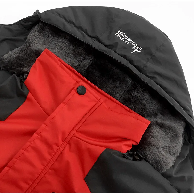 2018 теплая зимняя бархатная Мужская парка с капюшоном куртка для пары ветровка