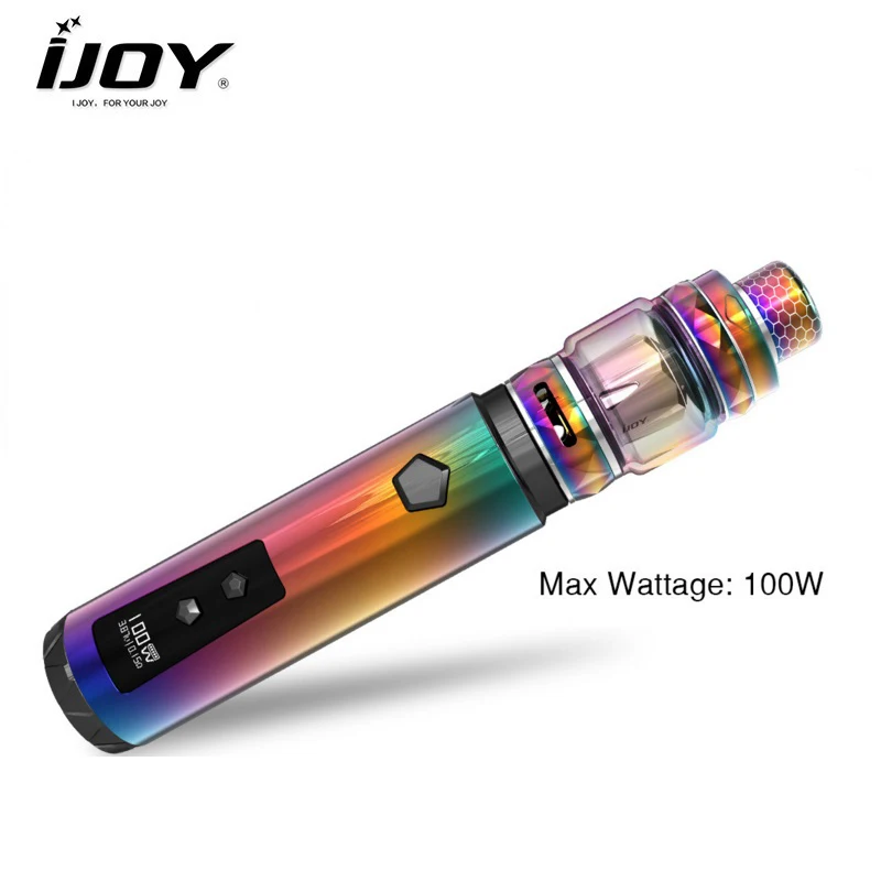 Оригинал iJoy Saber 100 Starter комплект для электронной сигареты Вт 20700 модель ящика