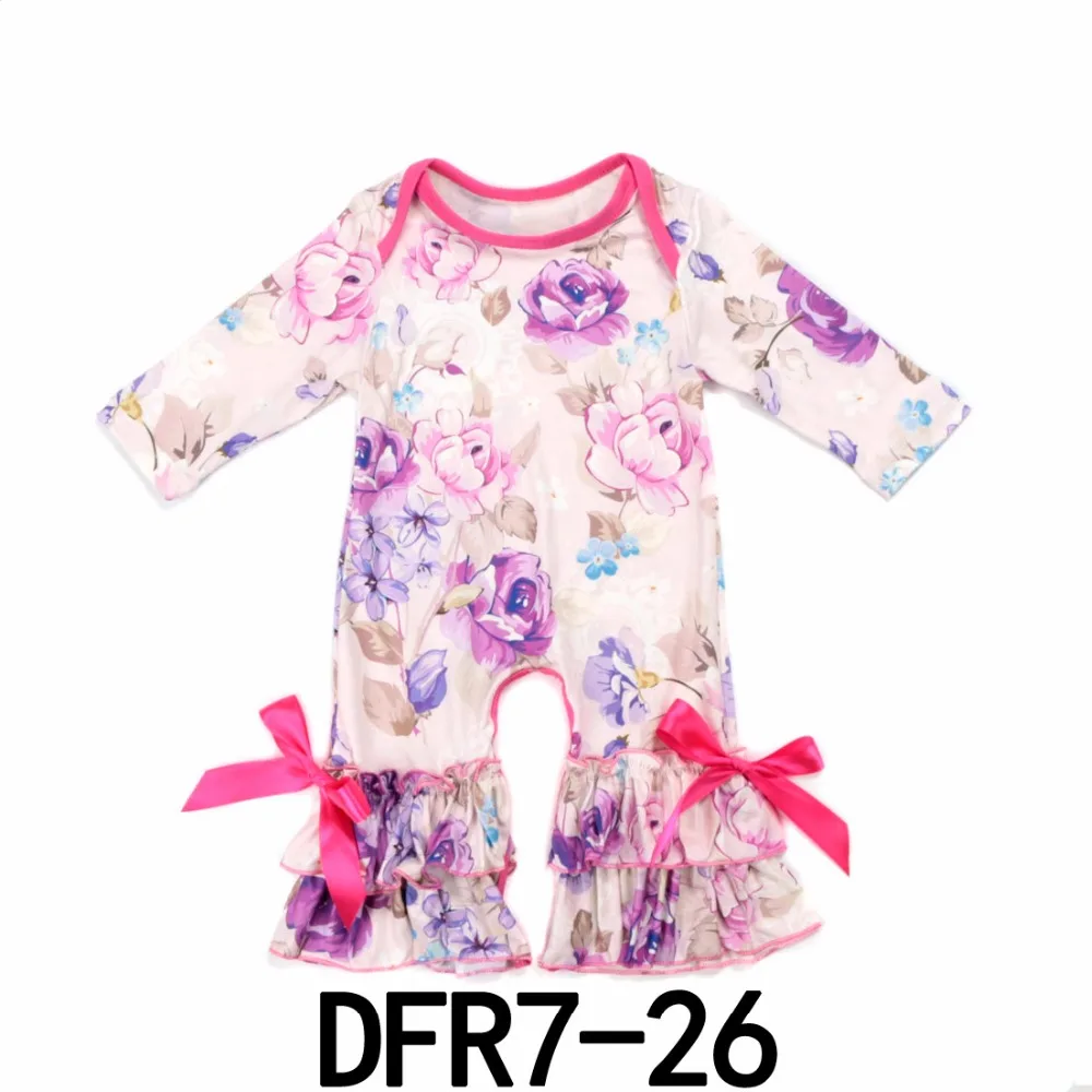 Пасхальный день комбинезон для новорожденных девочек гофрированная Экипировка