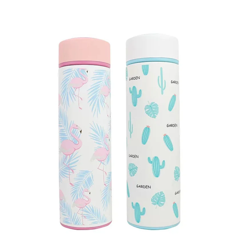 GFHGSD Розовый фламинго кружка Кофе Чай вакуумной изоляцией Термальность Кубка