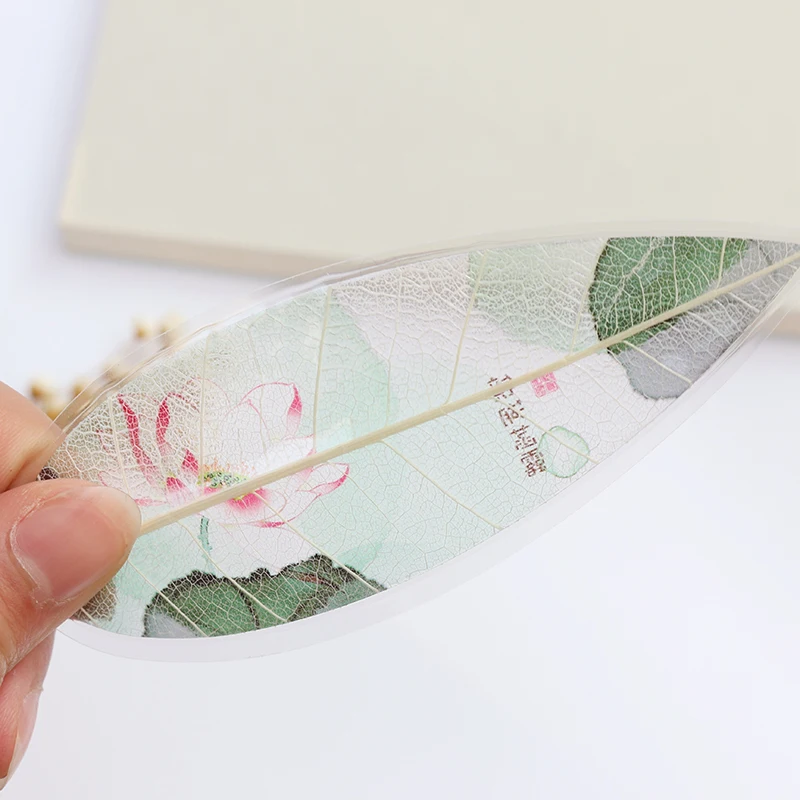 5 шт./лот креативные новые фарфоровые антикварные листья вены закладки