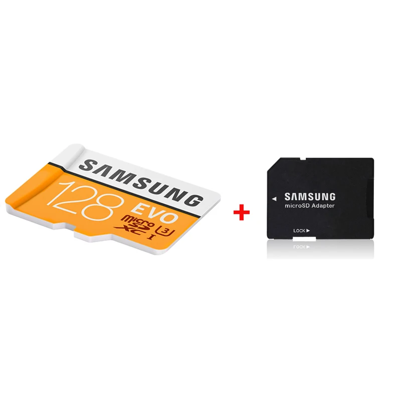 MP128-SDadapter Samsung карт Micro SD tarjeta карты памяти 64 ГБ 128 ГБ 256 ГБ картао де memoria SDXC UHS-1 4 К HD Class10 TF карты для мобильного телефона Карты памяти - Емкость: MP128-SDadapter
