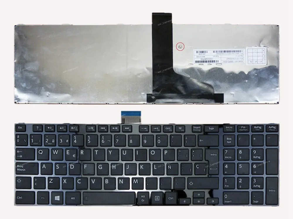 Новая SP испанская клавиатура Teclado Для Toshiba Satellite P850 P850D P855 P855D P870 P870D Клавиатура для