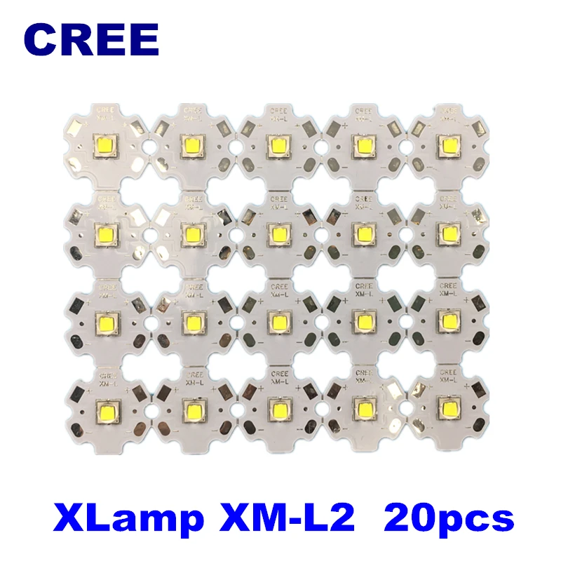 

Светодиодный фонарик cree xml2 t6u2u3 diy, 10 Вт, 1052LM, светодиодная Автомобильная фара, фара для велосипеда, CW NW WW, 20 шт./лот