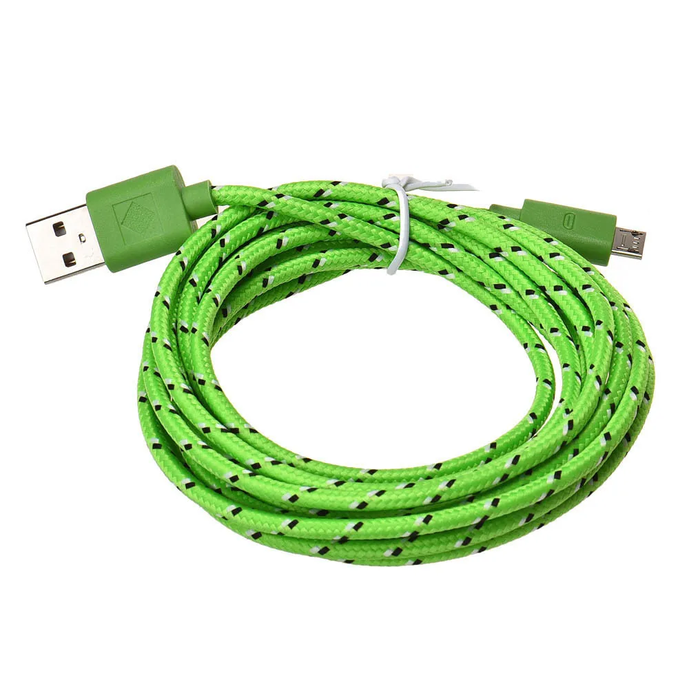 2 м/3 м шнур для телефона Micro USB кабель Смартфон Зарядка универсальные телефонные