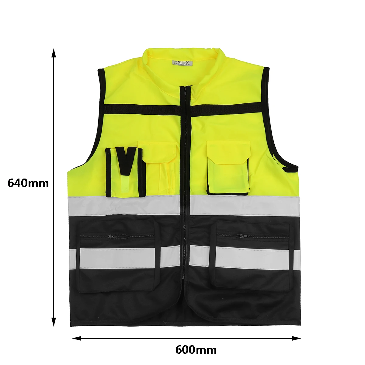Safurance S/M/L Высокая Видимость Hi-Vis жилет безопасности Светоотражающая куртка для водителя ночной жилет безопасности с карманами для работы