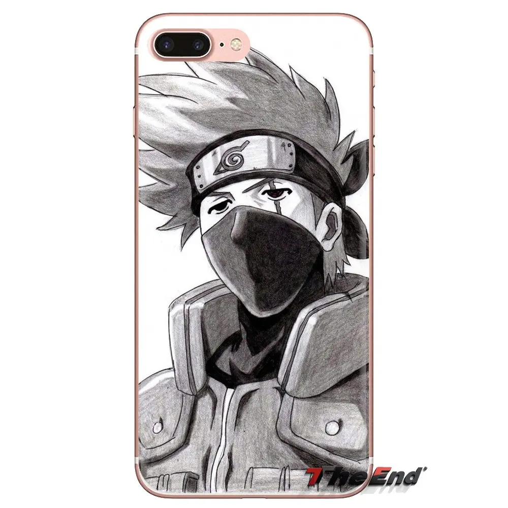 Мягкий прозрачный чехол для Huawei Mate Honor 4C 5C 5X 6X 7 7A 7C 8 9 10 8C 8X 20 Lite Pro Cartoon Naruto Hatake Kakashi |
