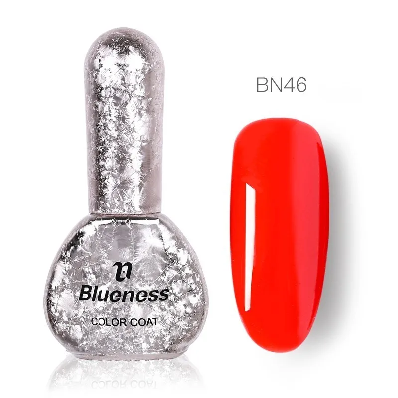 BN46 Blueness 6 мл Гель-лак для ногтей красная серия 12 чистый цвет сексуальная красота Гель-лак для ногтей длинный прочный ноготь искусство УФ лак-гель лак - Цвет: BN46