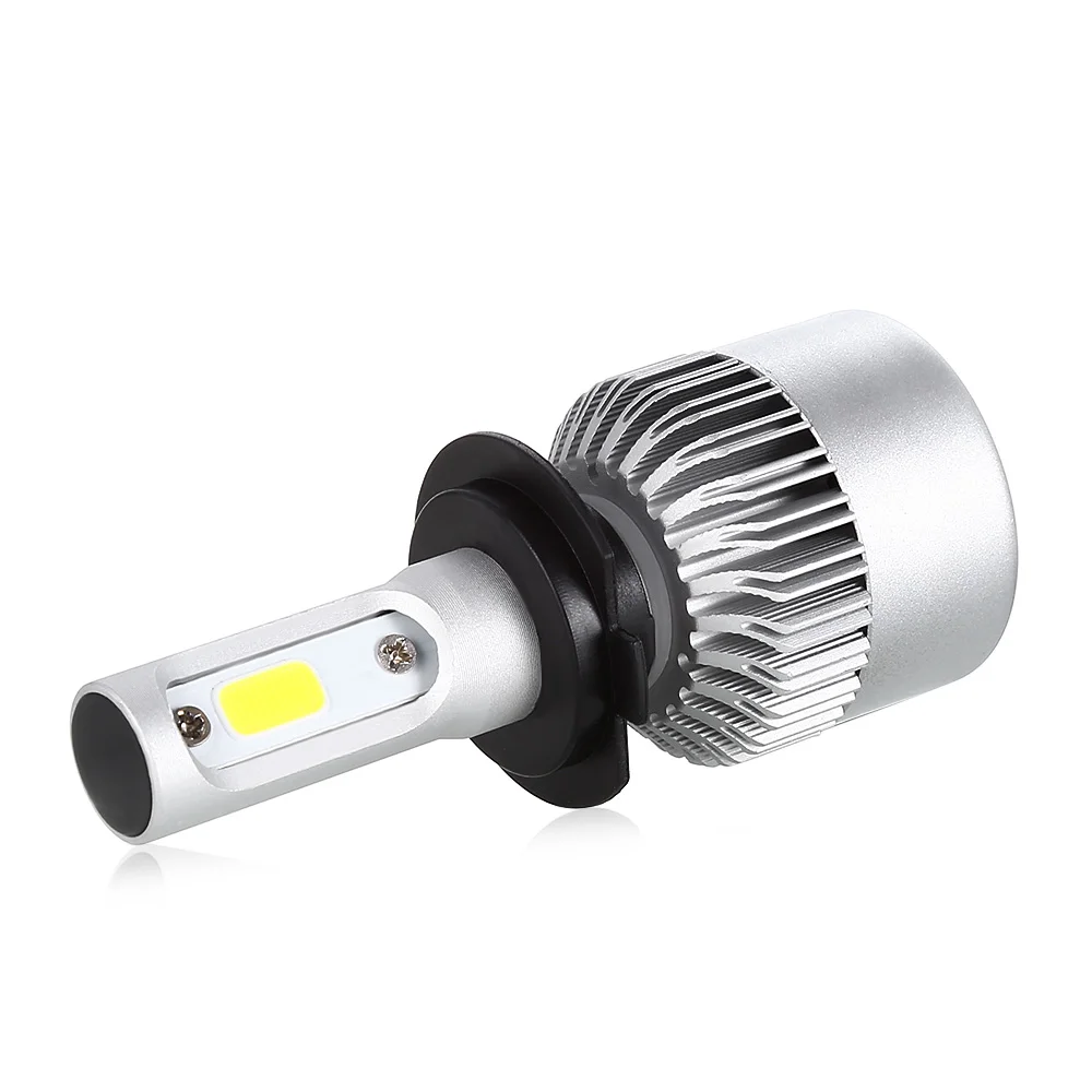 Автомобильный светильник H7 Led H1 H4 H3 светодиодный головной HB2 72 Вт 6000 К высокая