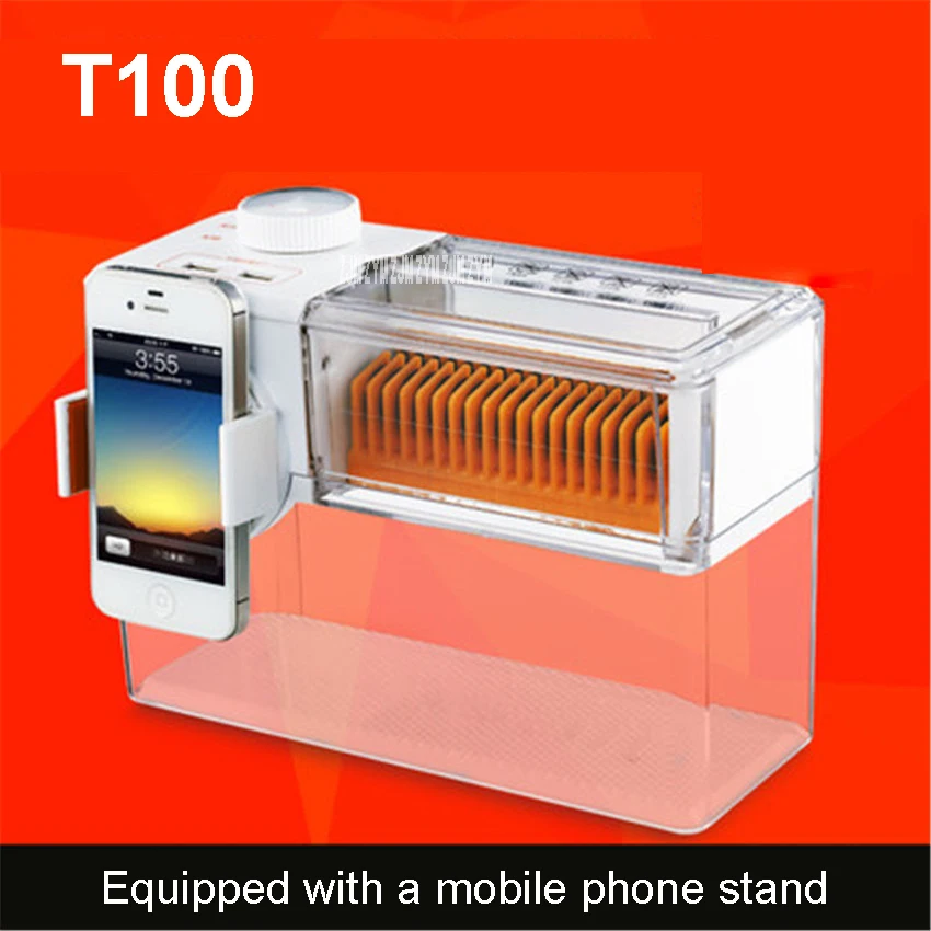 Мини измельчитель бумаги T100 Электрический бесшумный для сломанных карточек дома