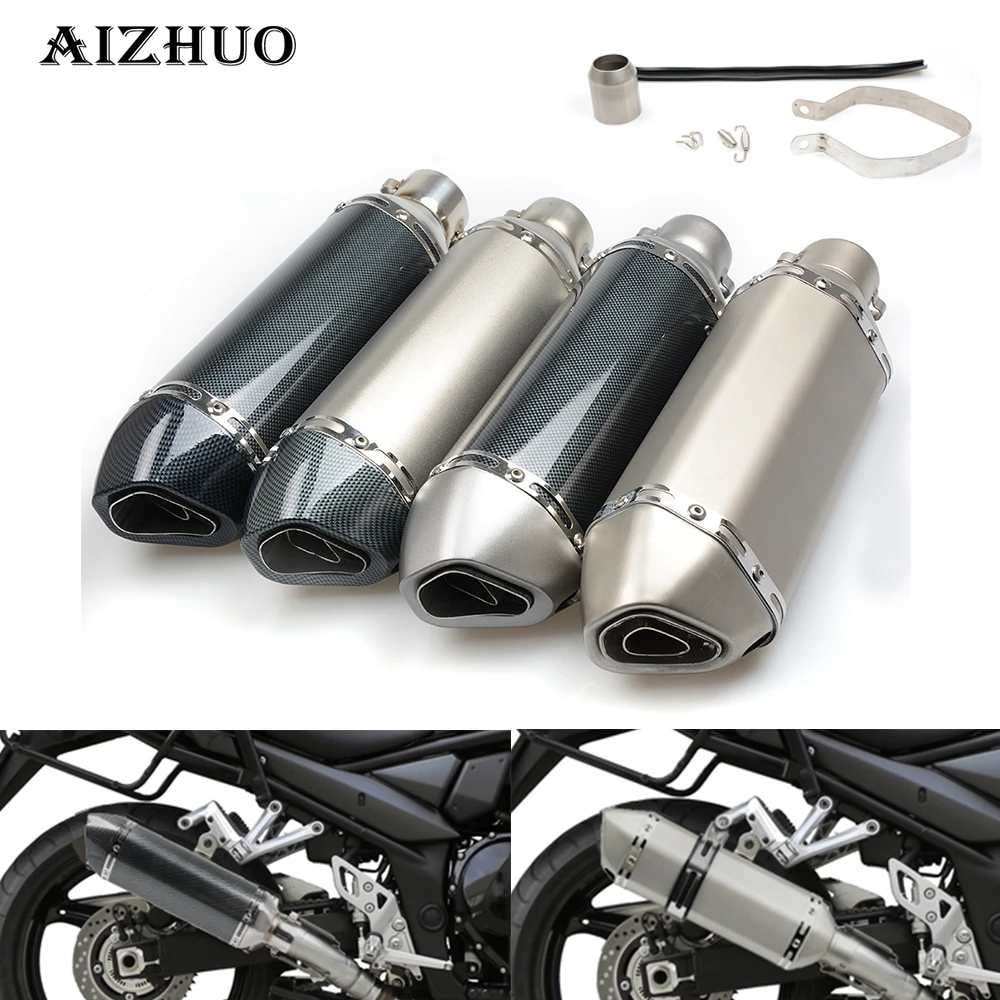 Для SUZUKI SV650 GSR GSXR 600 750 1000 K1 K2 K3 K4 K5 K6 K7 K8 K9 универсальная Модифицированная выхлопная
