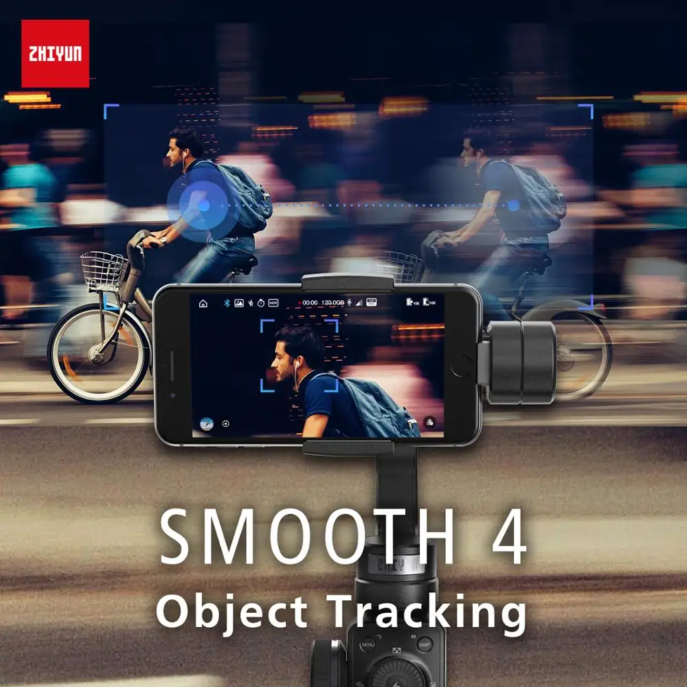 ZHIYUN Smooth 4 Официальный Gimbal стабилизатор для iPhone X Xs Max samsung S8 Экшн камера 3 оси ручной смартфон