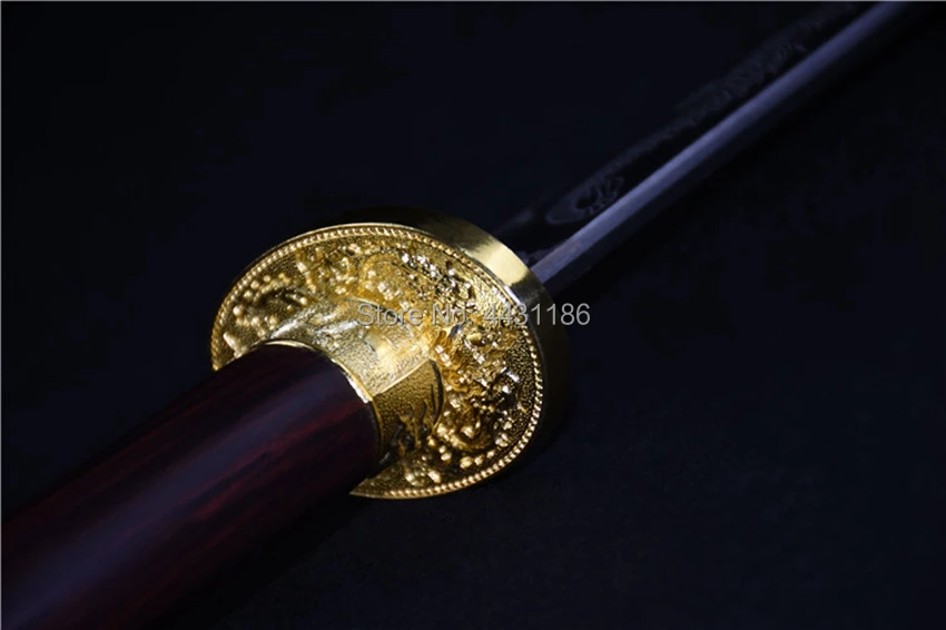 Нож ручной работы из высокоуглеродистой стали для ушу дао кород меч династии Цин