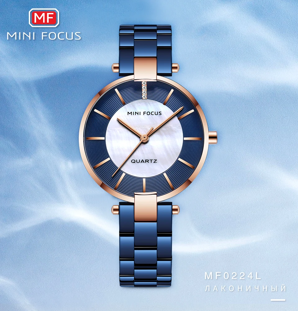 MINIFOCUS, женские часы, роскошный бренд, повседневные, модные, для девушек, кварцевые, женское платье, женские часы, Montre Femme, наручные часы, женские часы