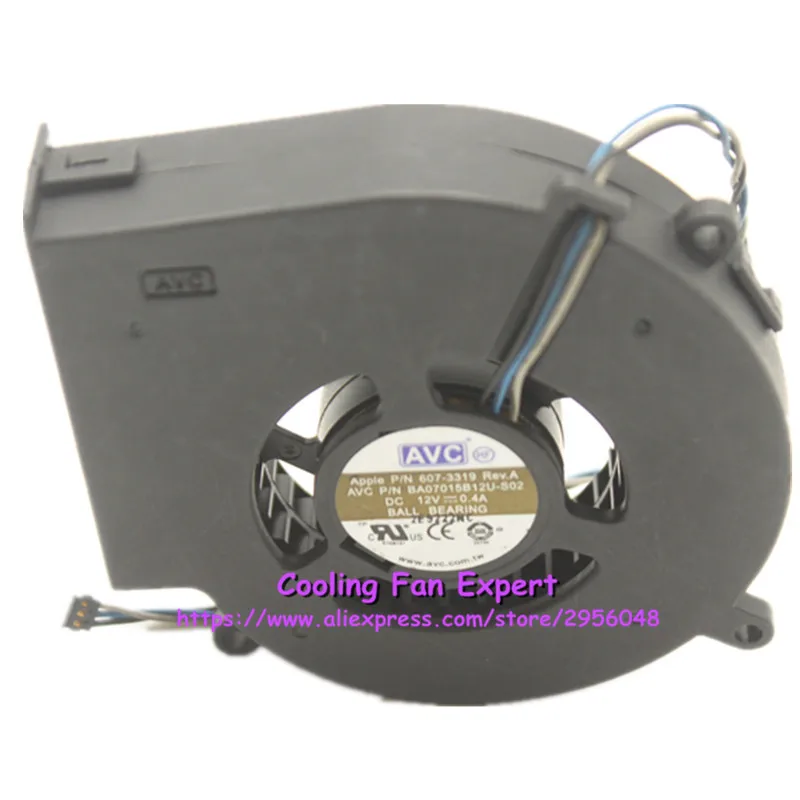 Вентилятор охлаждения DC 12V 0.4A 1 2 W 2G10063D вентилятор PN 607 3319 BA07015B12U S02 для Apple 09 Mac Mini 3