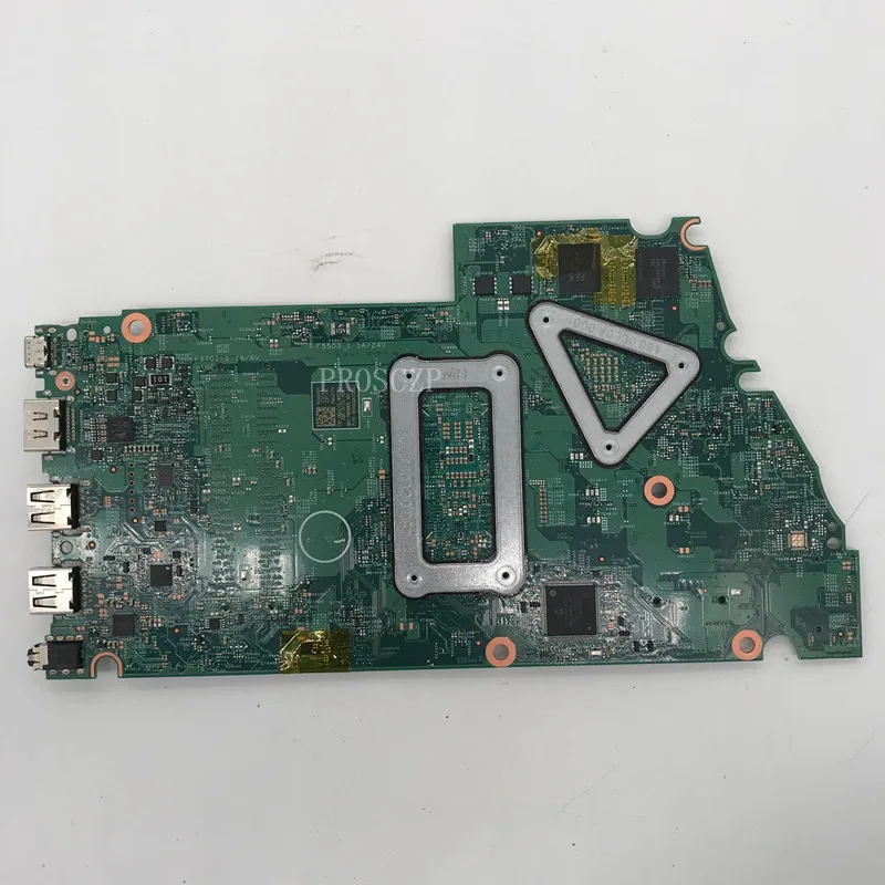 Бесплатная доставка для Inspiron 15 7570 Материнская плата ноутбука CN-0MJCYX 0MJCYX 16841-1 м с SR3LC