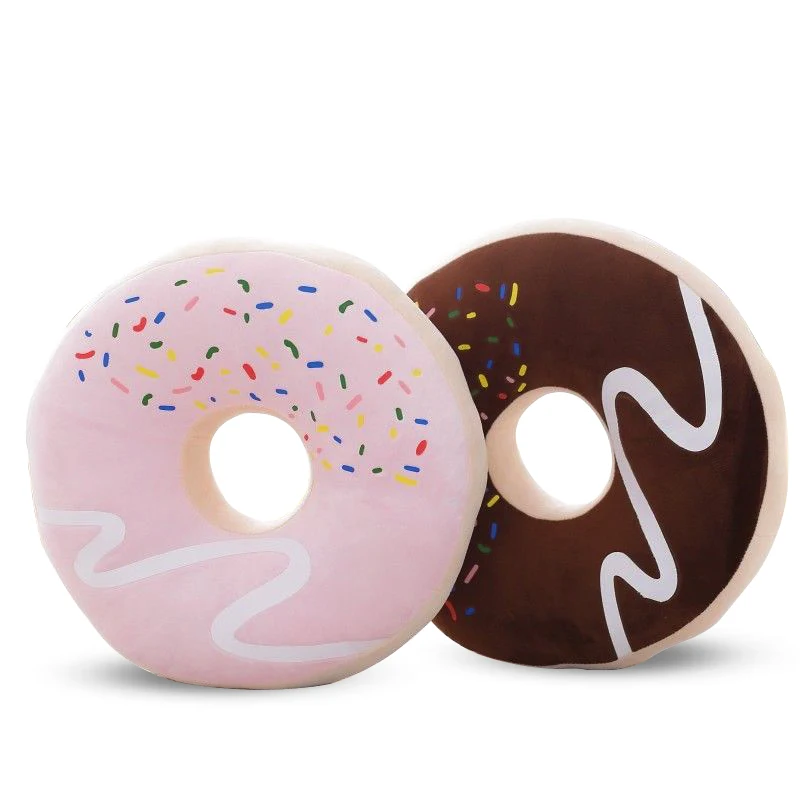 &quotБулочки с шоколадом&quot Подушка пончик плюшевая игрушка Пончик домашний декор