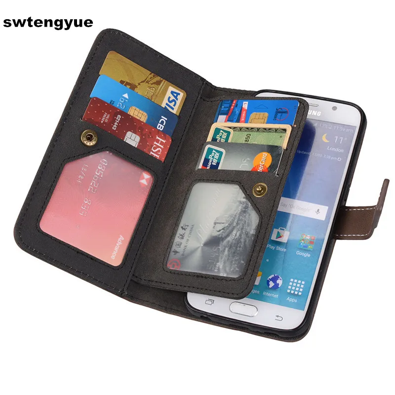 Чехол для Samsung Galaxy A7 2016 роскошный чехол в стиле ретро из искусственной кожи