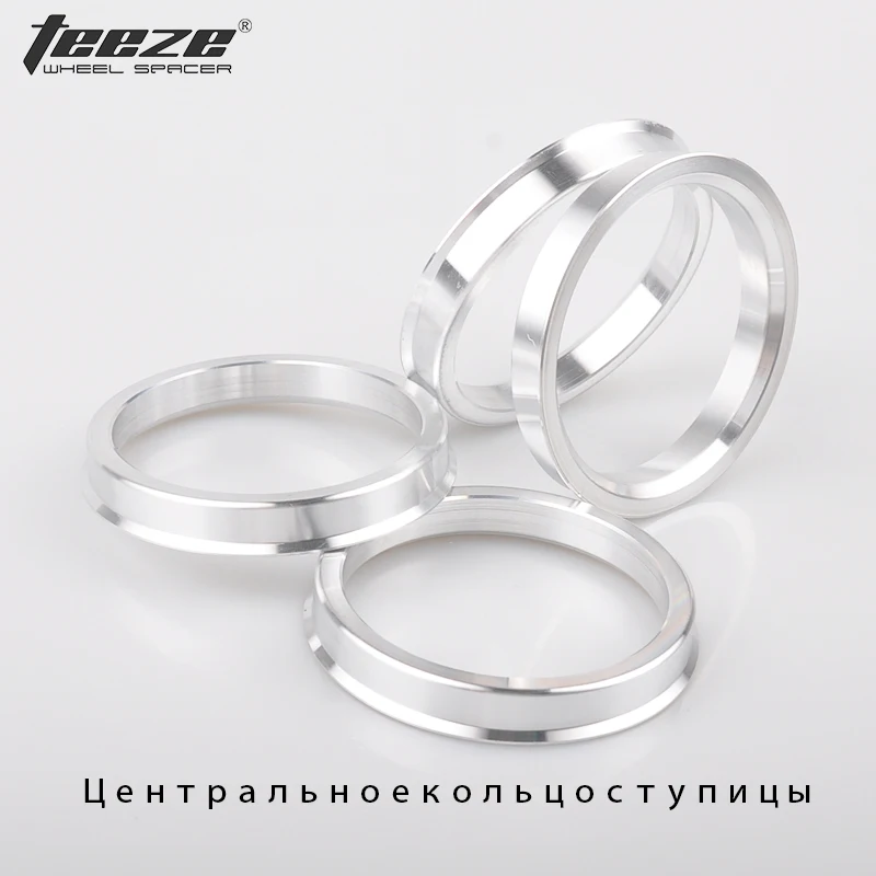 Автомобильные аксессуары Teeze-(4 шт./компл.) кольца для центральной ступицы колеса