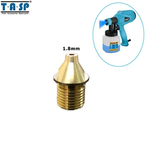Пистолет-распылитель TASP 1,8 мм, латунное сопло, краскопульт Запчасти для распылителей для MESG400M