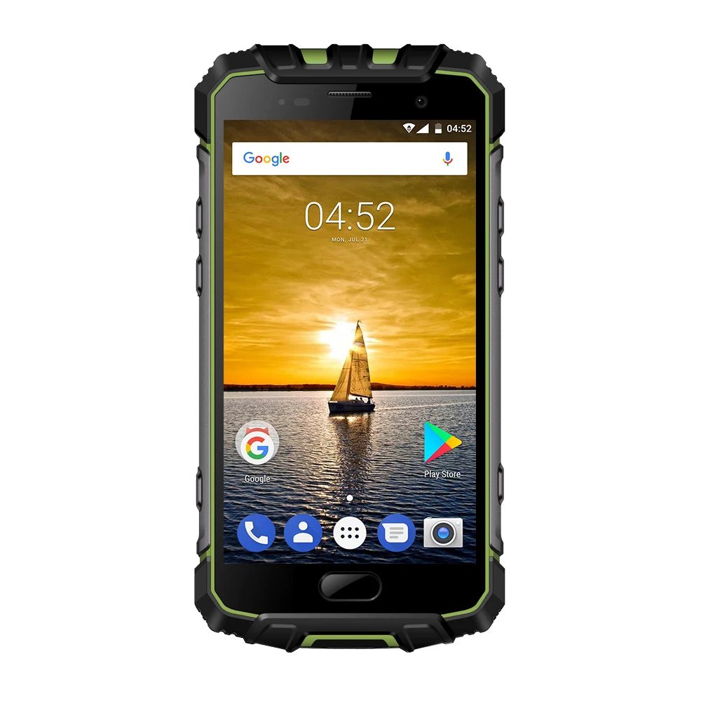 Emerald Green Ulefone Armor 2 4G смартфон 5,0 дюймов 6 ГБ ОЗУ 64 Гб ПЗУ Android 7,0 Восьмиядерный 2,6 ГГц IP68 Водонепроницаемый NFC 16 МП мобильный телефон - Цвет: Emerald Green