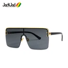 Солнцезащитные очки JackJad мужские и женские, квадратные, без оправы, с заклепками, 22083