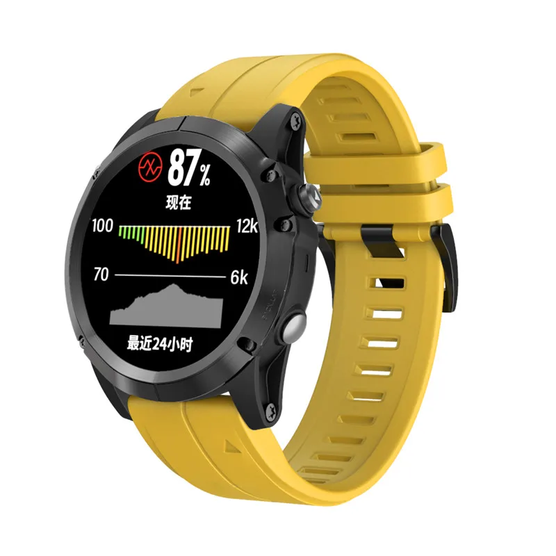 2 In1 COMLYO силиконовый браслет на запястье для Garmin Fenix 5S/5X ремешок часов + зарядка