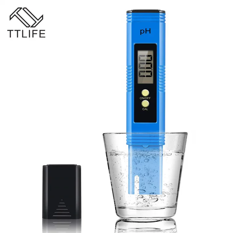 TTLIFE Цифровой PH-метр измеритель PH 0 01 высокоточный тестер качества воды с