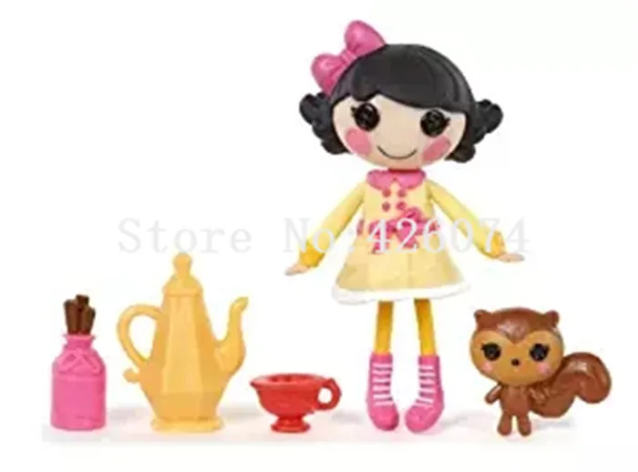 Новые Мини Lalaloopsy снежные фигурки Куклы для девочек детские игрушки украшения детские рождественские подарки