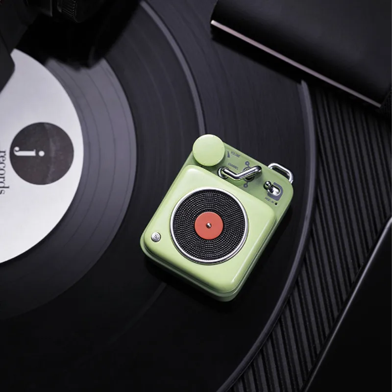 Новый Xiaomi Cat King Atomic Mini Record Player B612 Bluetooth Интеллектуальный аудио портативный