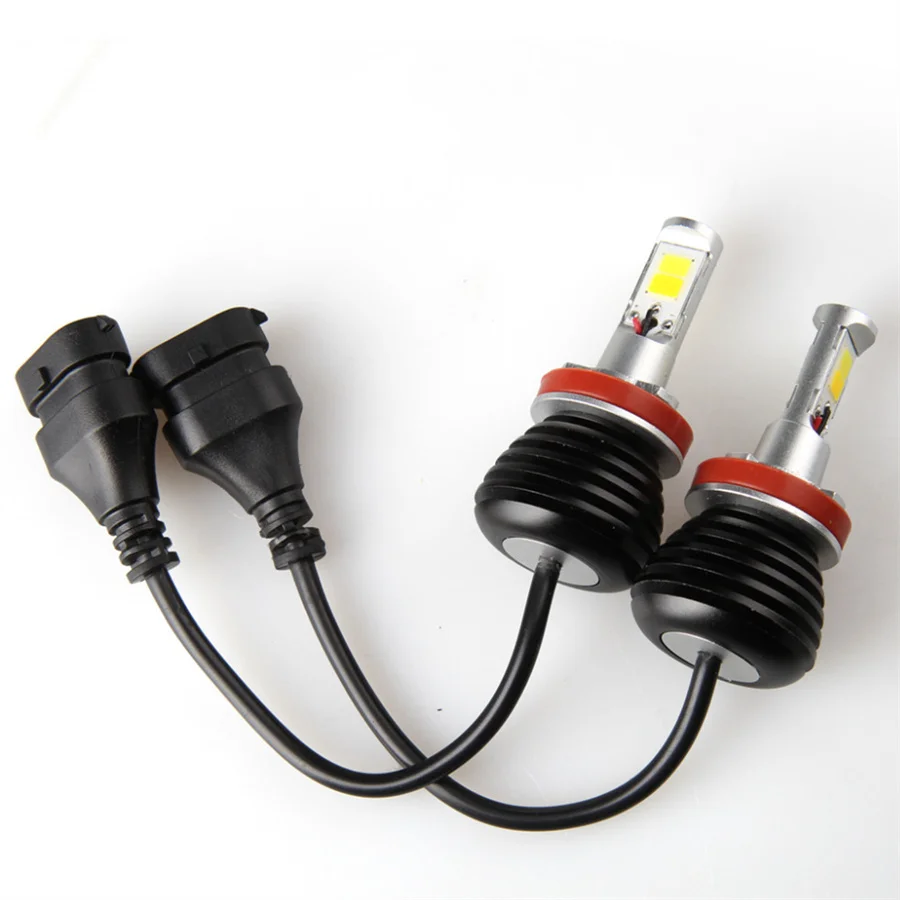 Новый 2017 автомобилей светодиодные фары Противотуманные H1 H3 H7 H8 H9 H10 H11 HB3 9005 HB4 9006