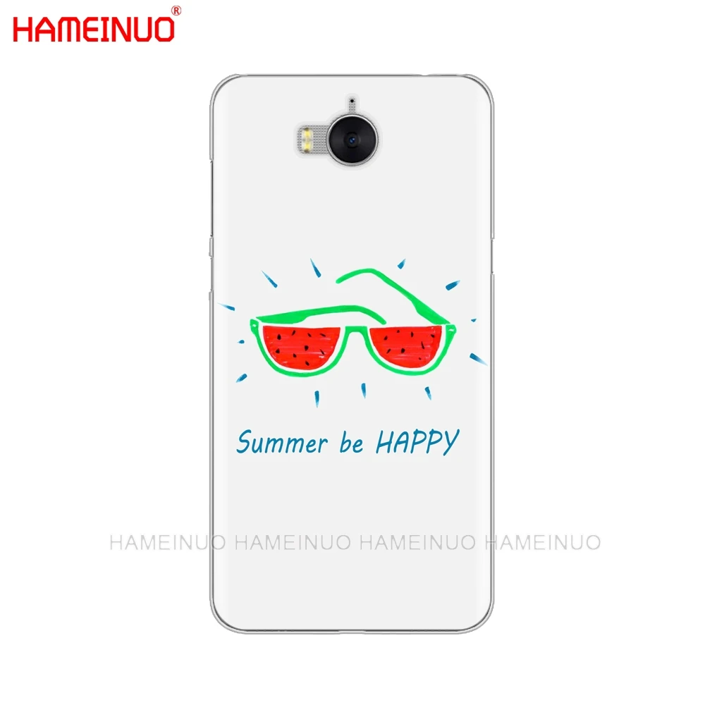HAMEINUO Летний чехол для сотового телефона с принтом фруктов и надписью I love huawei honor 3C