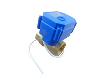 10 units motorized ball valve 2 way 24V DN25 1 reduce port electrical valve