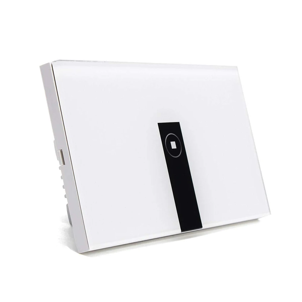 1 Gang US Switch Smart настенный Wi-Fi адаптер 1/2/3/4 банда стандарт США беспроводной сенсорный Панель свет RC домашней автоматизации Совместимость с Alexa Google дома - Комплект: 1 Gang US Switch
