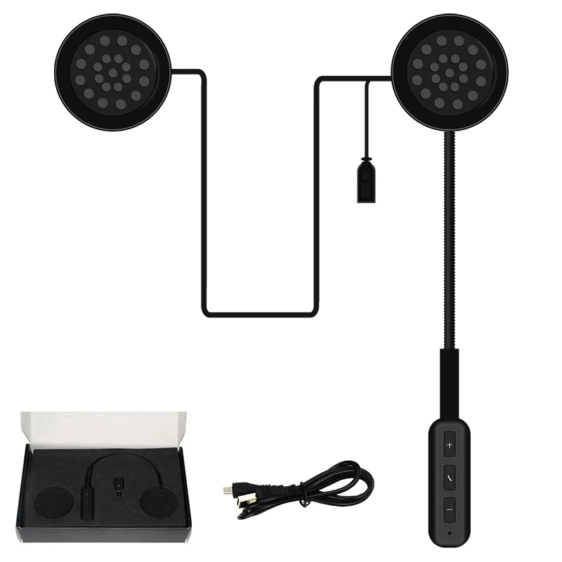 10 шт./лот Беспроводная Bluetooth-гарнитура с двигателем наушники для мотоциклетного