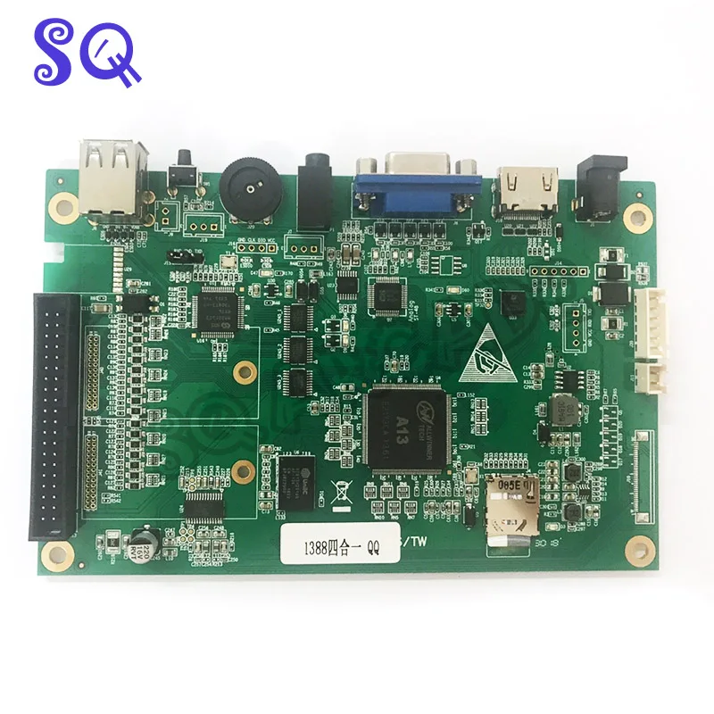 Коробка 6S 1388 в 1 аркадная игра основная доска для DIY консоли 1-2players аркадная игровая станция игровая консоль с кодоприемником кабель - Цвет: nake board
