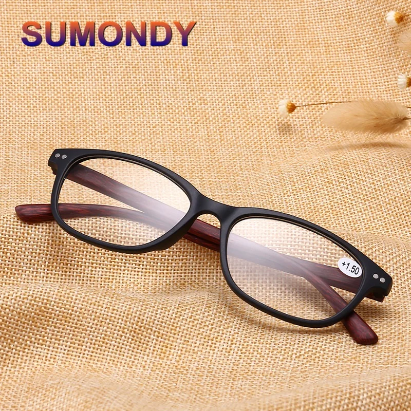 SUMONDY модные брендовые дизайнерские очки для чтения с пружинными петлями мужчин и