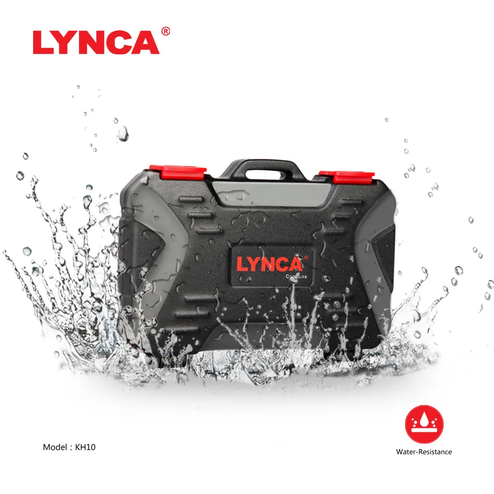 LYNCA Large Waterproof 24 Slots Memory Card Carrying Cases Anti-shock Holder Storage SD SDHC SDXC and Micro TF Cards |