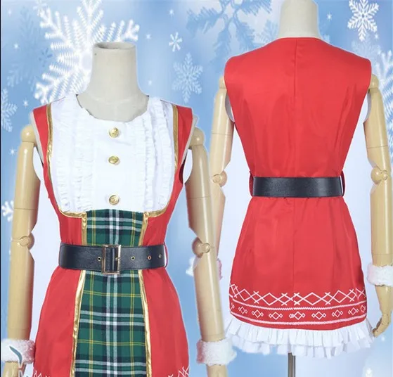 LoveLive! Love Live Yazawa Niko Cosplay Costume Card UR Christmas Day Dress |