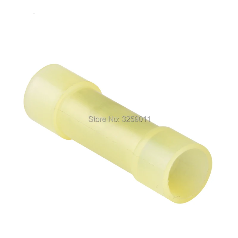 

10 шт. BNYF5.5, Длинная полная изоляция, нейлоновые соединения 12-10 AWG, изолированные стыковые соединители, клемма для электрического провода, бло...