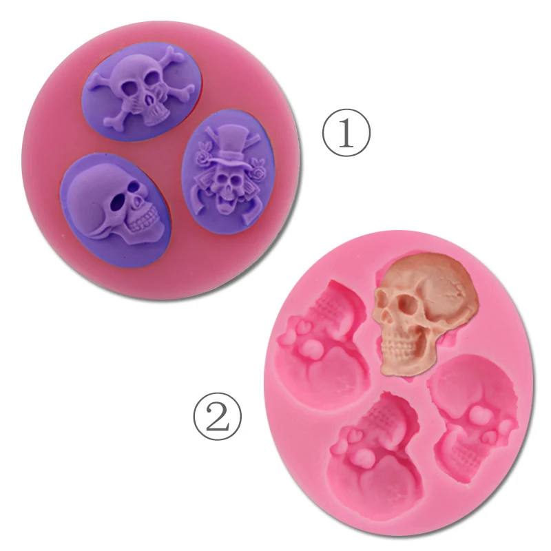 Хеллоуин Скелетон силиконовая форма для тортов фондана сделай сам Sugarcraft