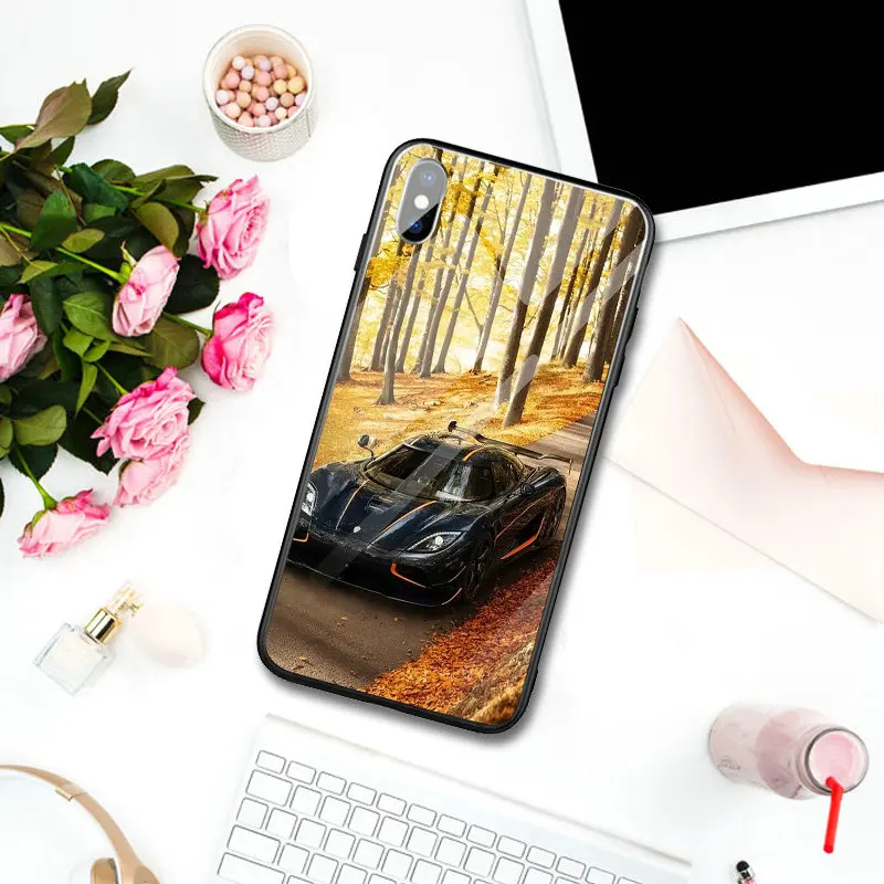 Супер автомобильный Koenigsegg Agera RS для iPhone 5 5S SE 7 8 6s Plus X XR XS Max чехлы телефонов из